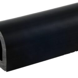 Profilo PVC nero 70 x 70 mmbarra 2 m)